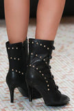 KATHY - BUCKLED ANKLE BOOTS
