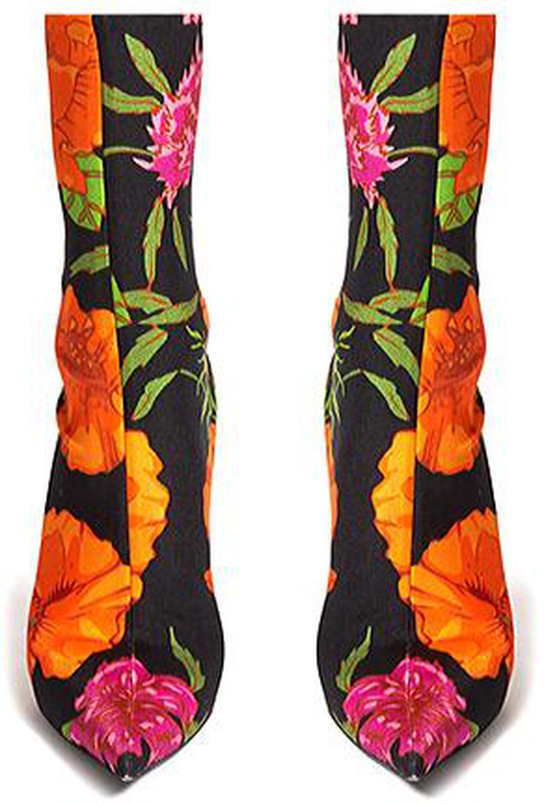 LOTUS - BOTAS CALCETINES FLORALES