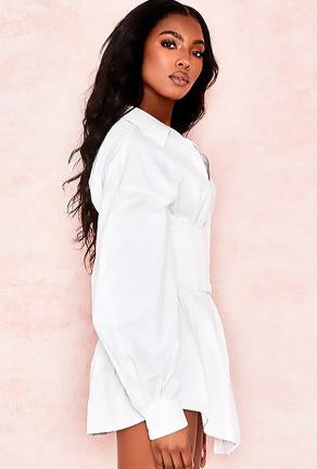 MASHAEL - BUSTIER SHIRT DRESS