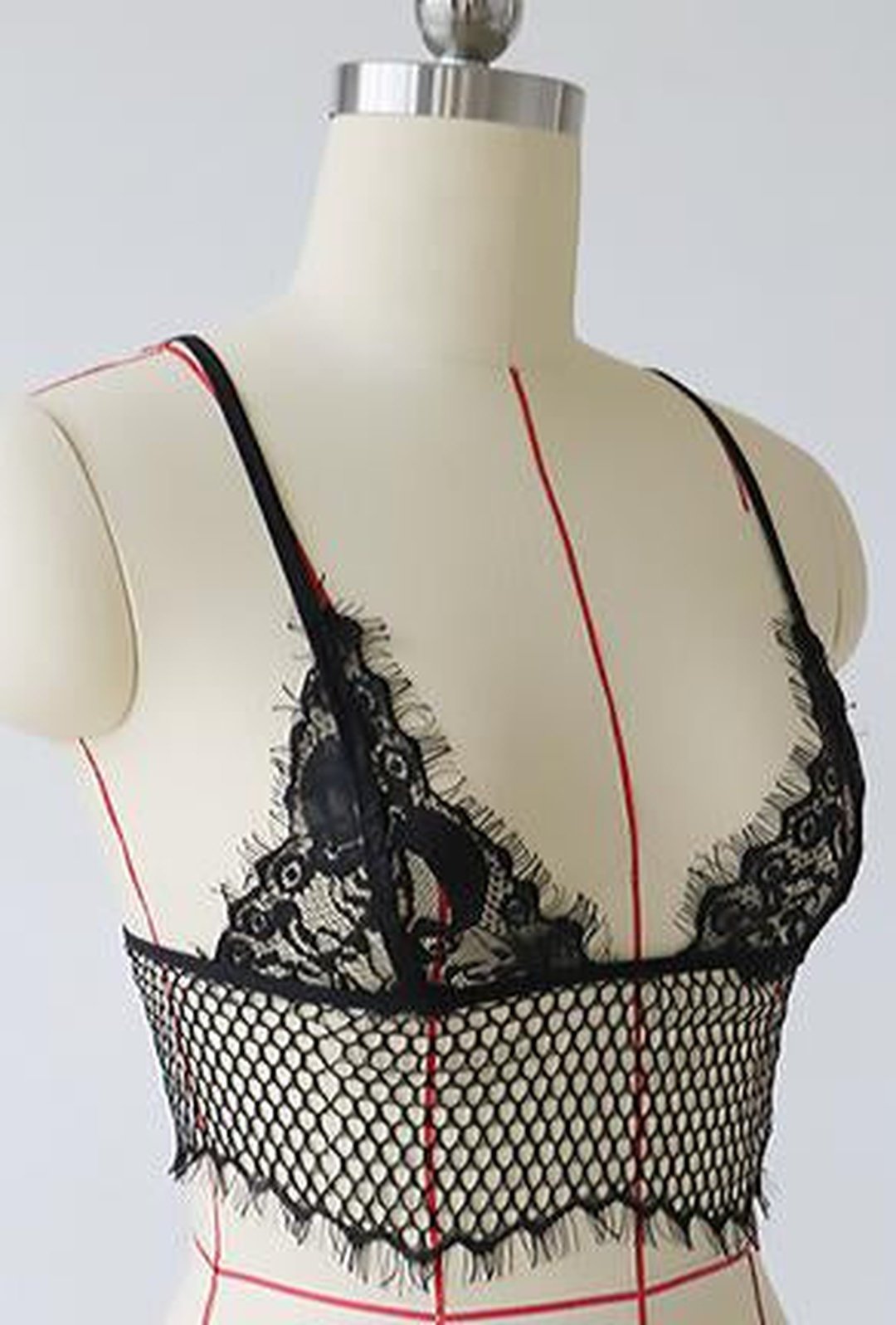 MONAE - LINGERIE 2 PEZZI IN PIZZO A RETE