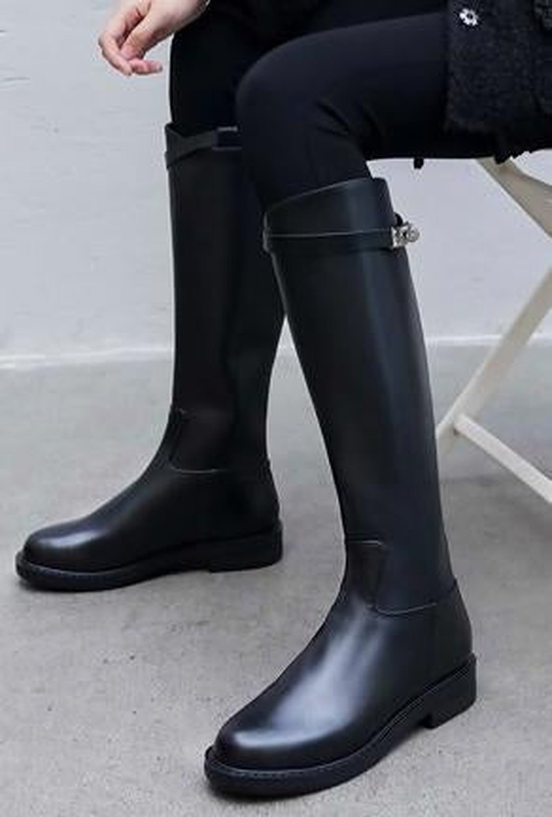 NETTY - RIDDING STYLE BOOTS