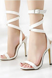 NINI - ANKLE STRAP-UP SANDALS