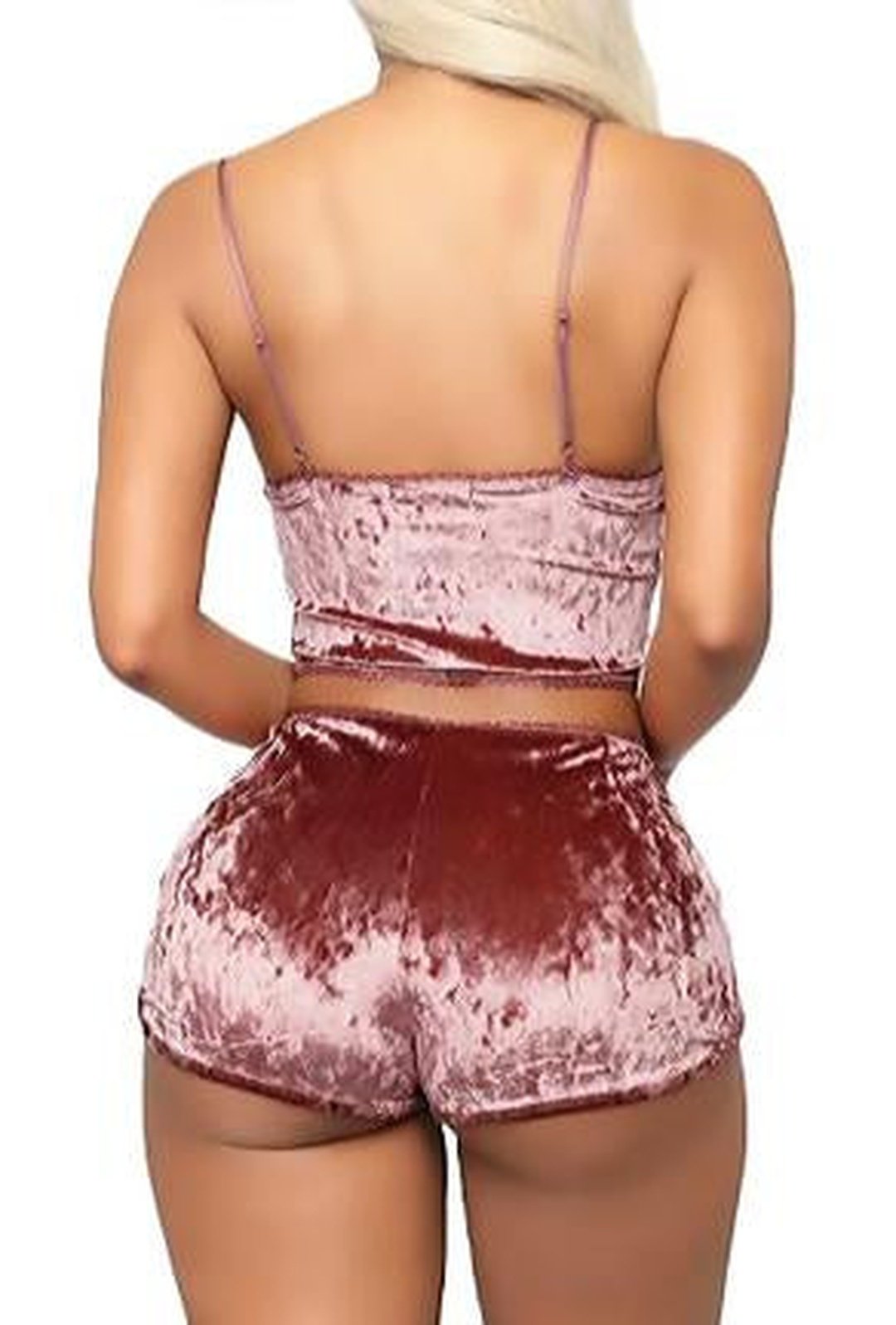 PAGGI - VELVET CAMISOLE SET