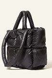 PAM - QUILTED PUFFY TOTE BAG