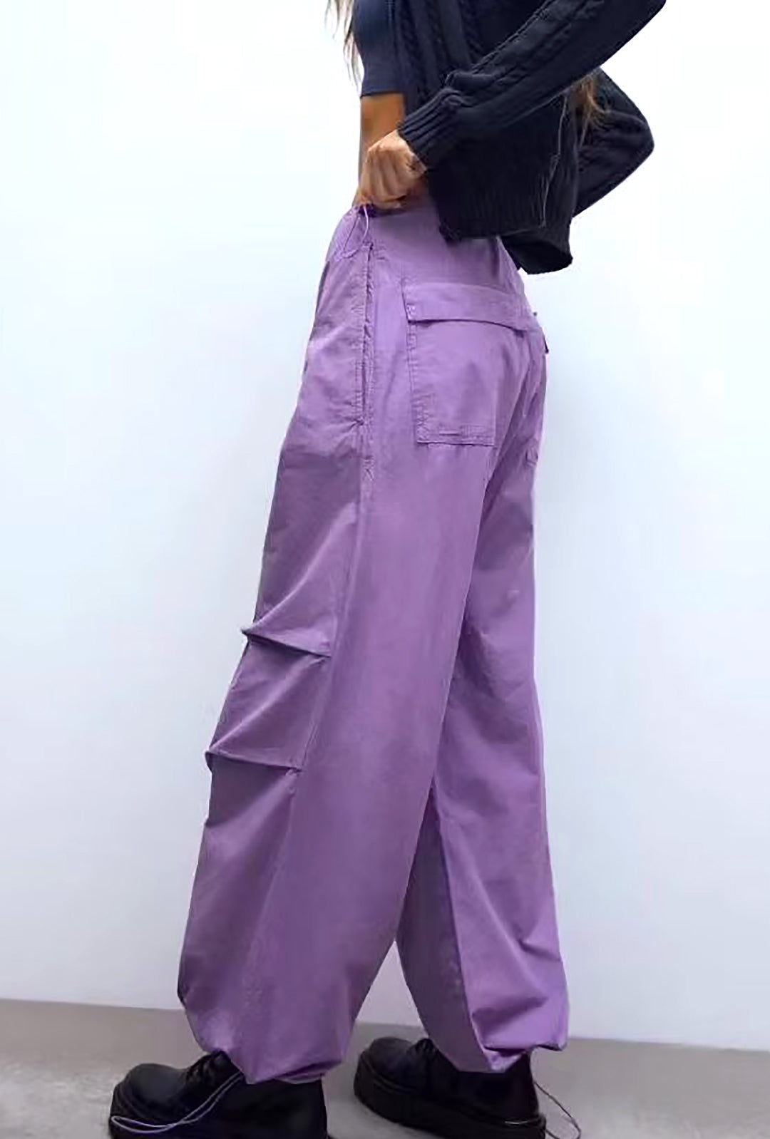 PATTA - BAGGY PARACHUTE PANTS