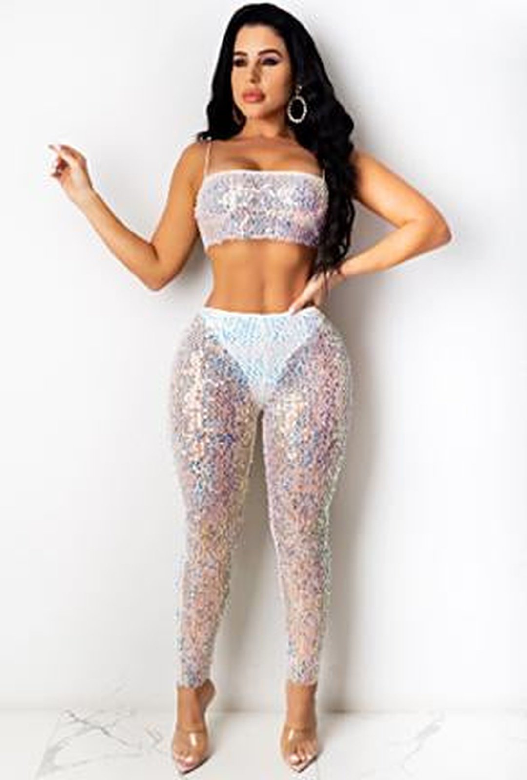 PAULINA - GLITTER 2 PIECE SET