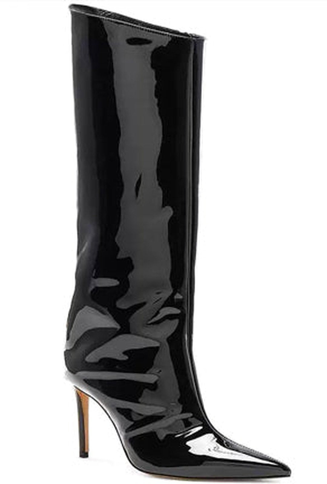 PEIGE - METALLIC KNEE HIGH BOOTS