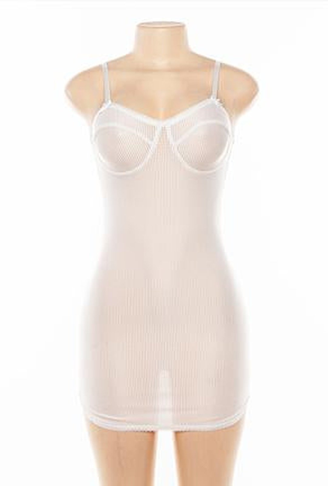 RAE - RIB MESH LINGERIE DRESS