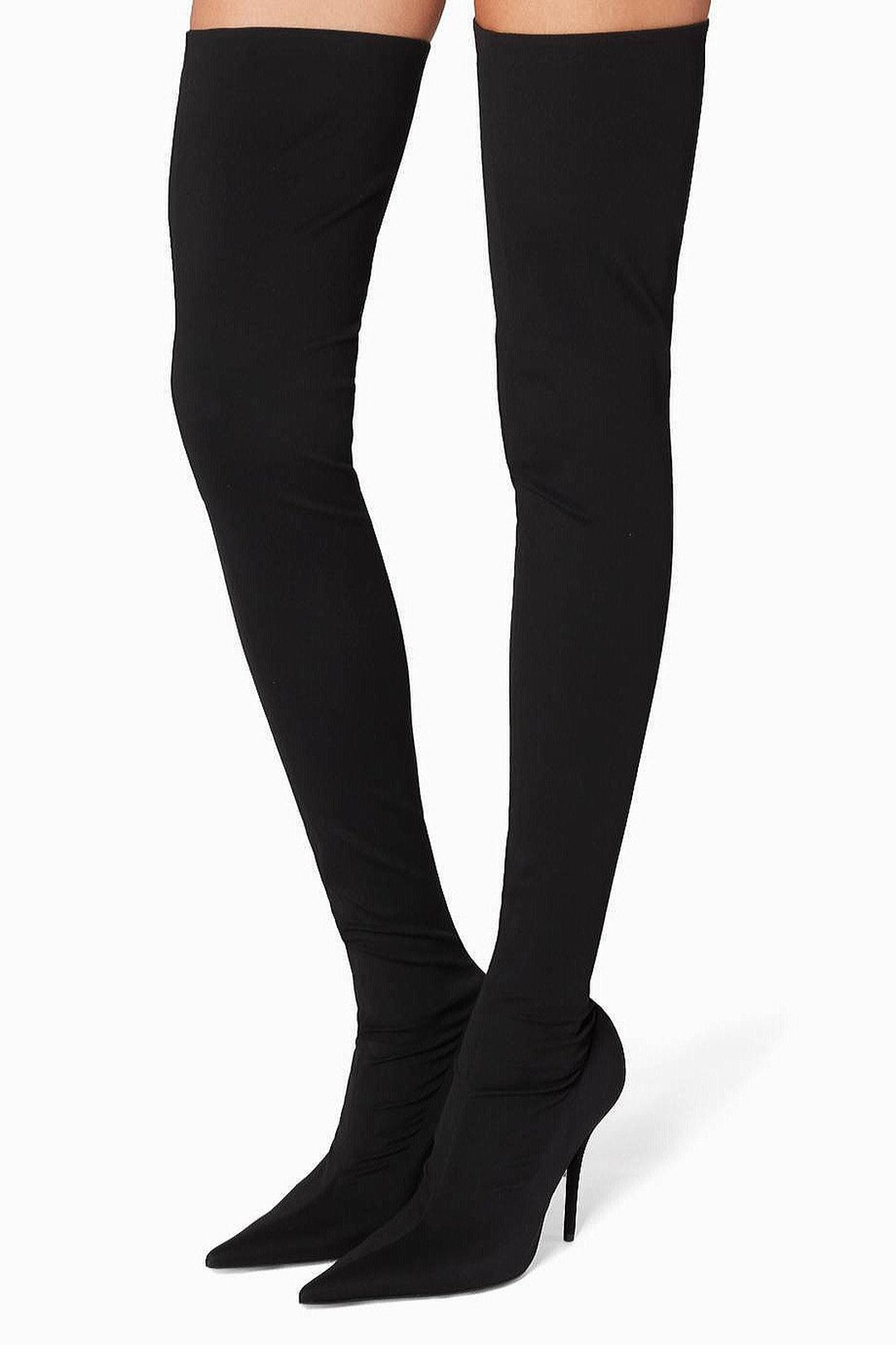 RIA - STIVALI LEGGING CON PUNTA COLTELLO