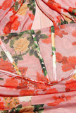 ROSELLE - CORSET PRINTED ROSE DRESS