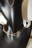 SACHA - PEARL & ROPE NECKLACE