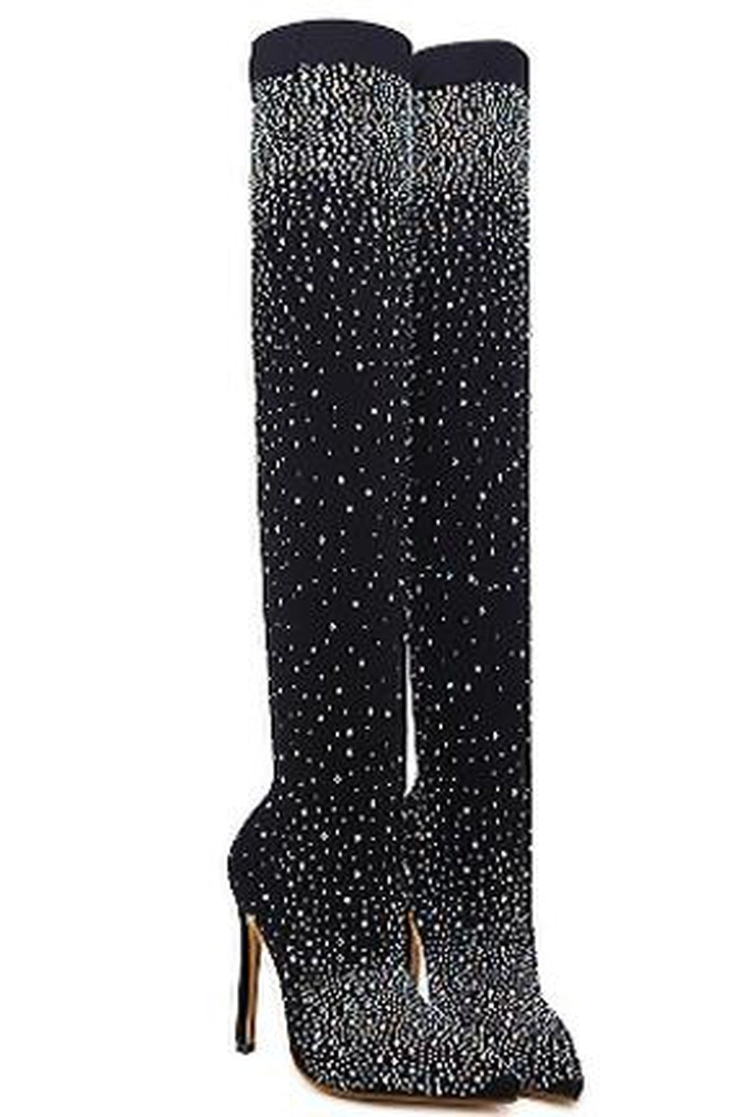 SANNI - SPARKLE STOCKING BOOTS