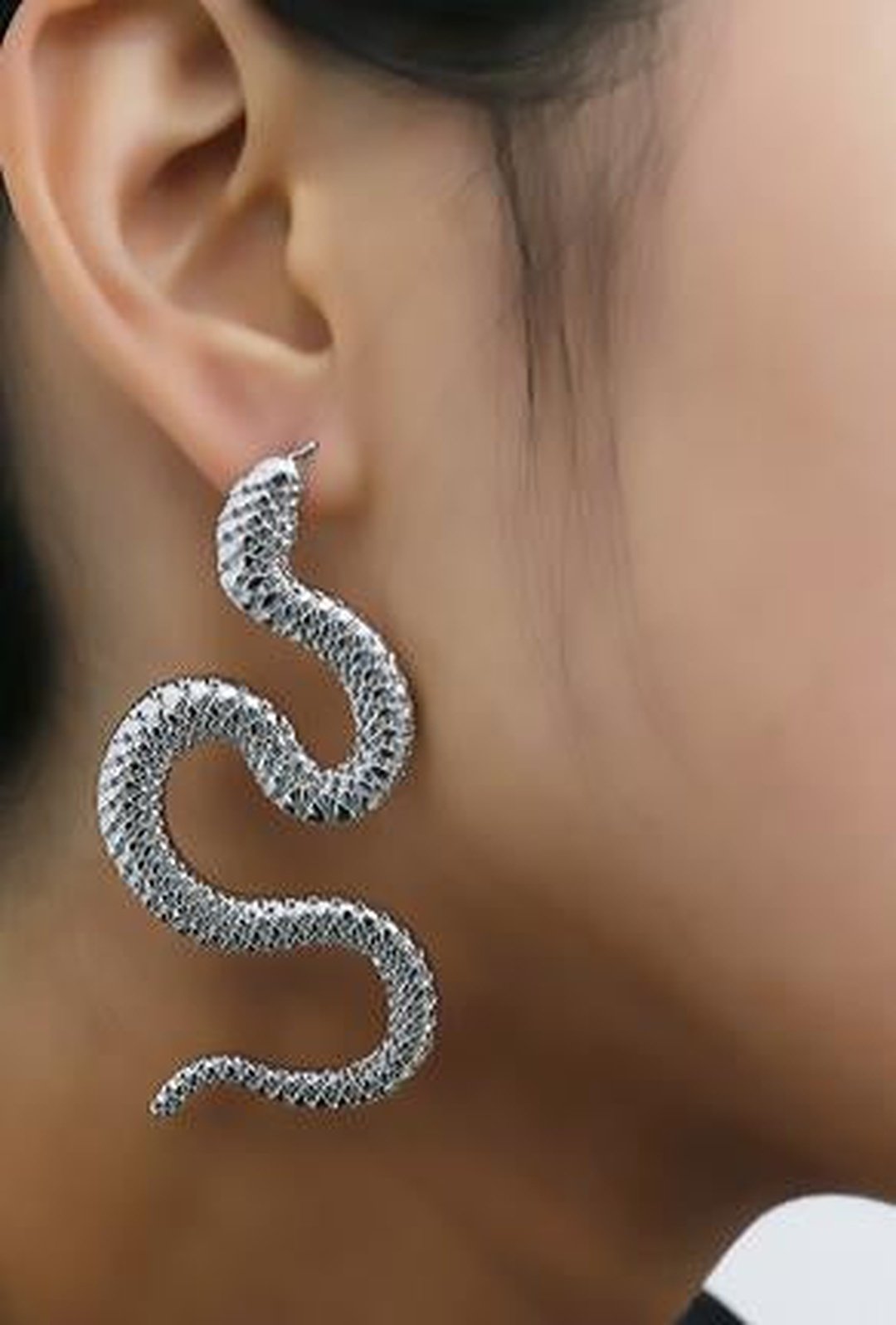 SERAPHINE - SNAKE EARRING