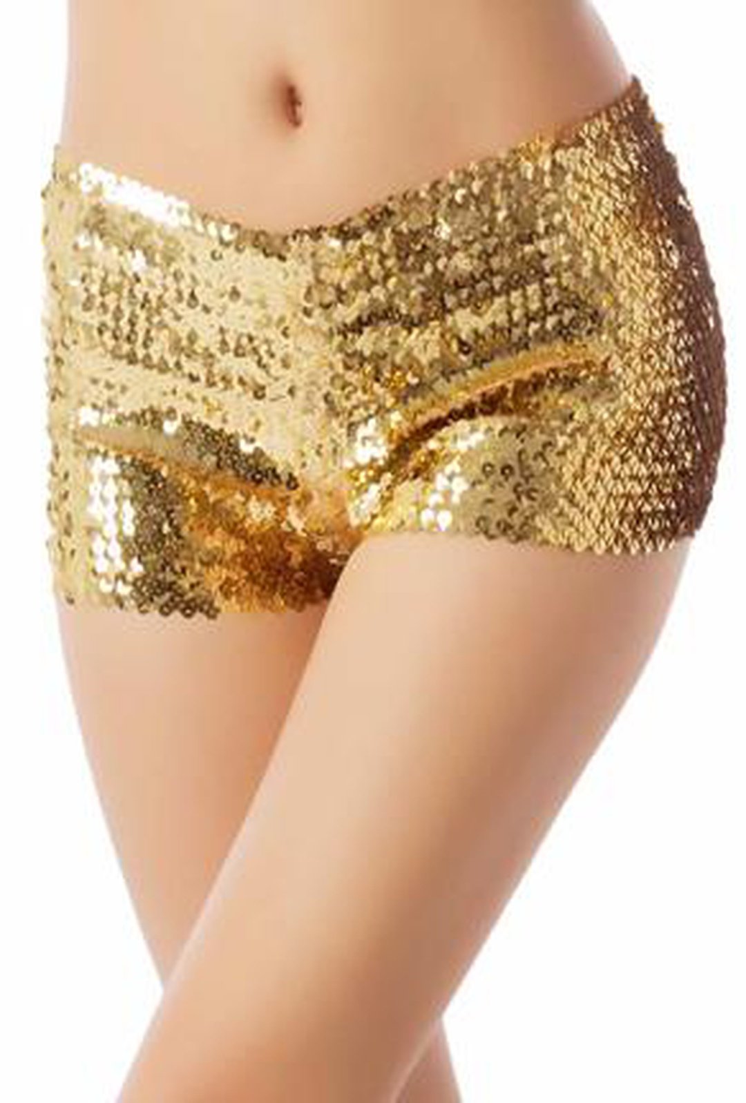 SHARI - SEQUINS BRIEF SHORTS