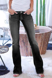 SHAY - FITTED FLARE HEM JEANS
