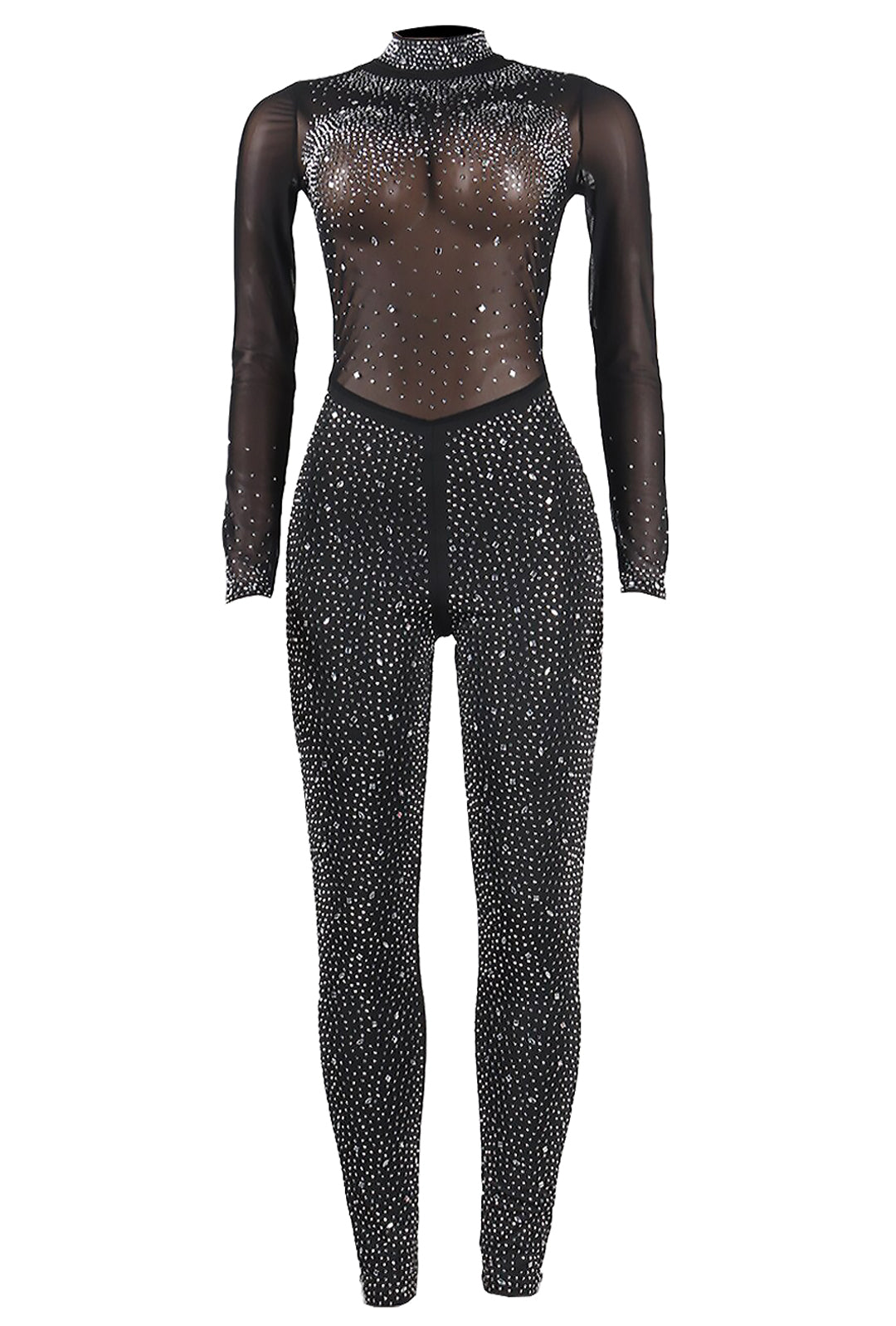 SHELLEY - CRUSTED SPARKLING PANT BODYSUIT