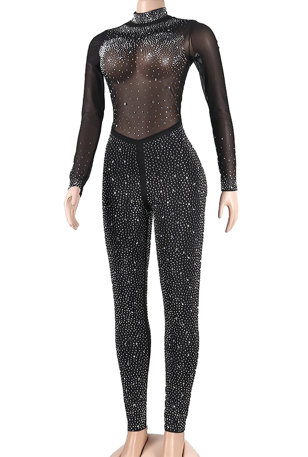 SHELLEY - CRUSTED SPARKLING PANT BODYSUIT