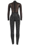 SHELLEY - CRUSTED SPARKLING PANT BODYSUIT