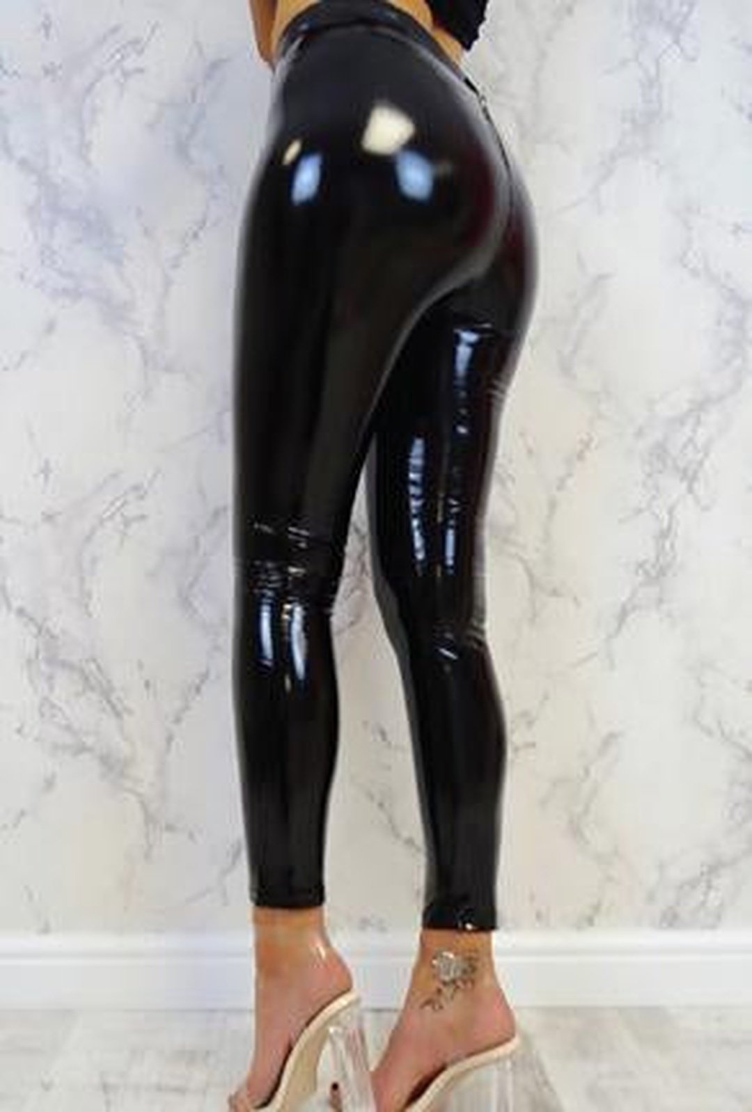 SIMONE - LATEX LEGGINGS