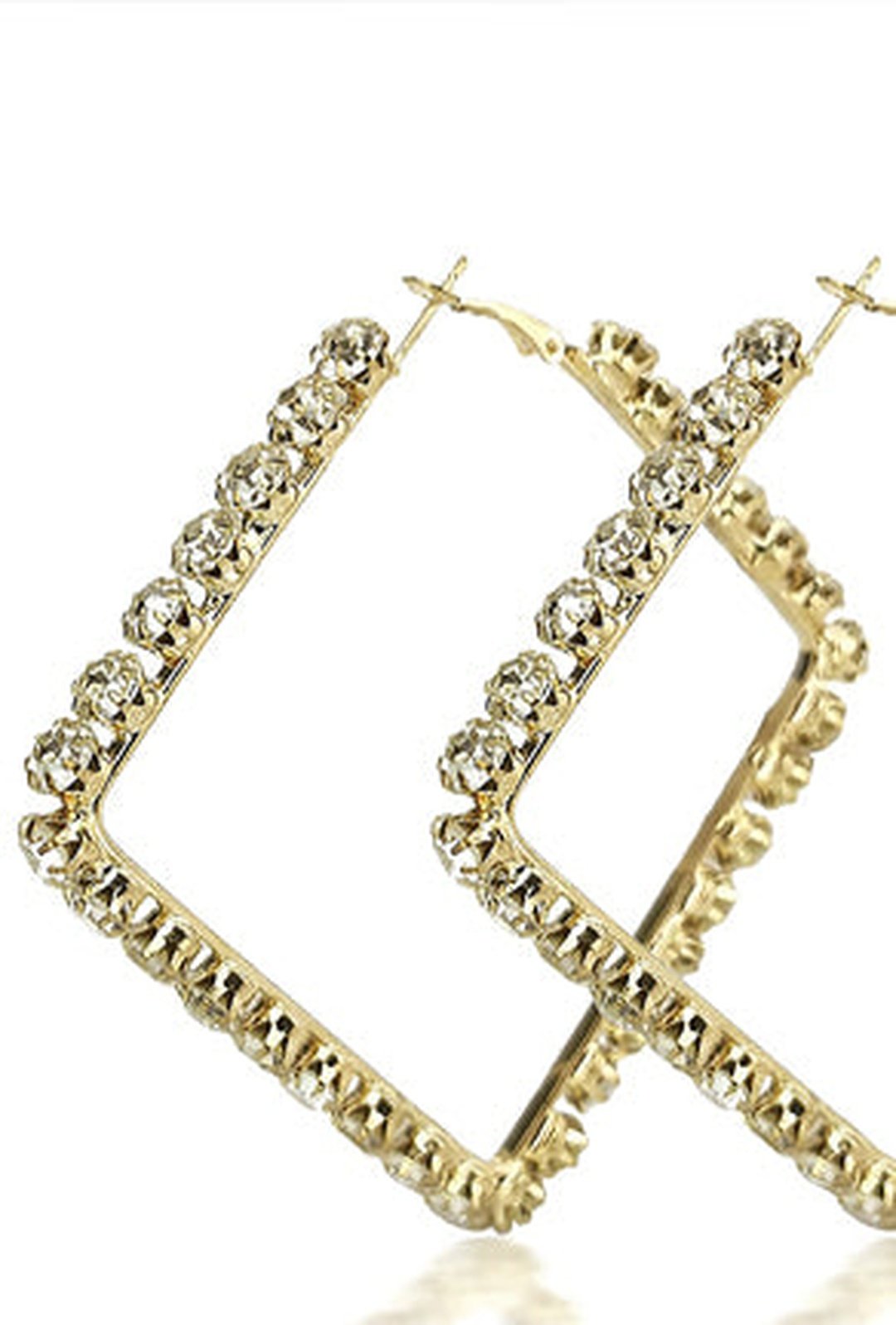 SITA - DIAMANTE HOOP EARRING