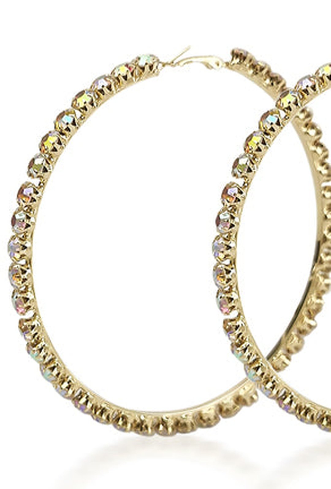 SITA - DIAMANTE HOOP EARRING