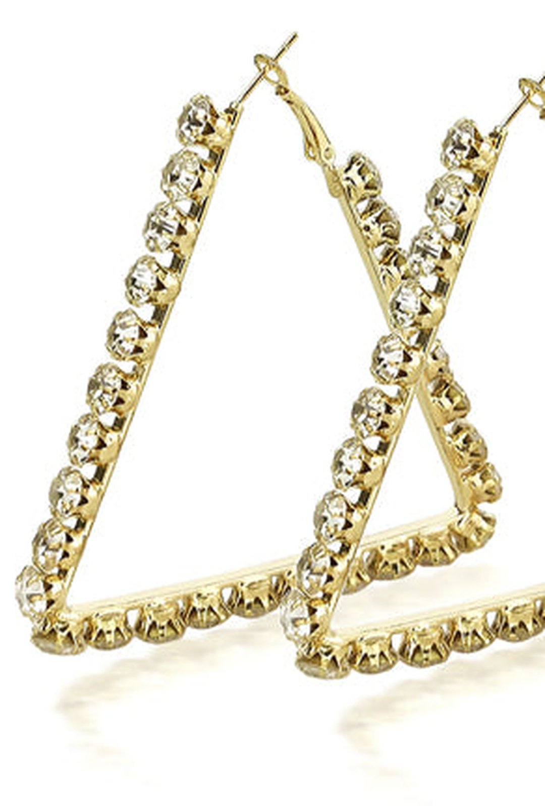 SITA - DIAMANTE HOOP EARRING