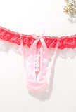 SOFFIA - LACE & PEARL LINGERIE PANTY