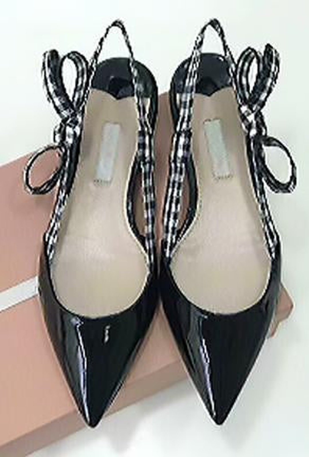 STEFANI - RIBBON SLINGBACK HEELS