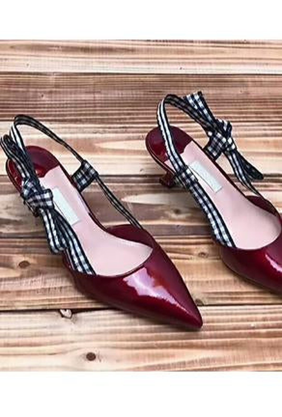 STEFANI - RIBBON SLINGBACK HEELS