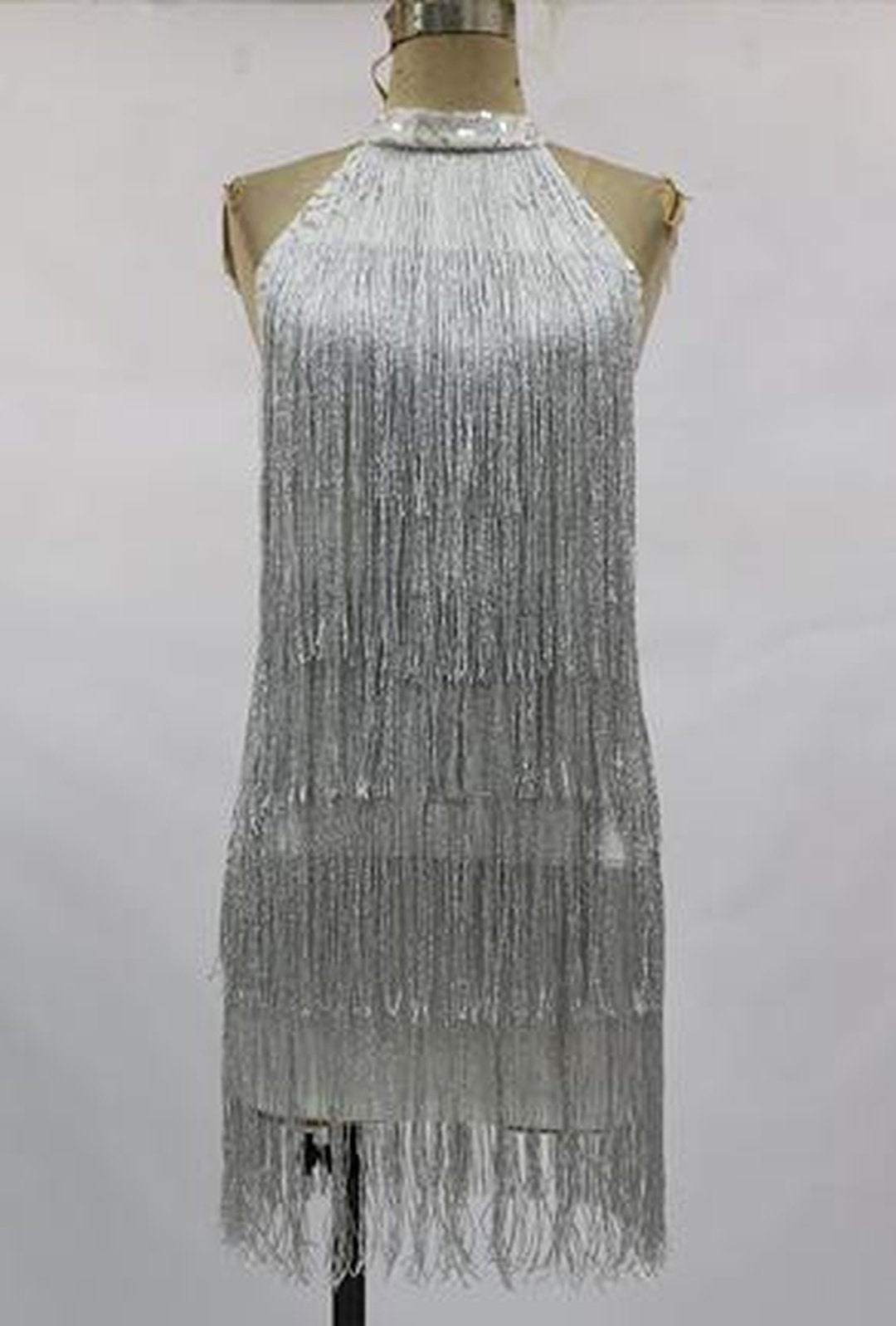 SWEENEY - SPARKLE GATSBY FRINGE DRESS