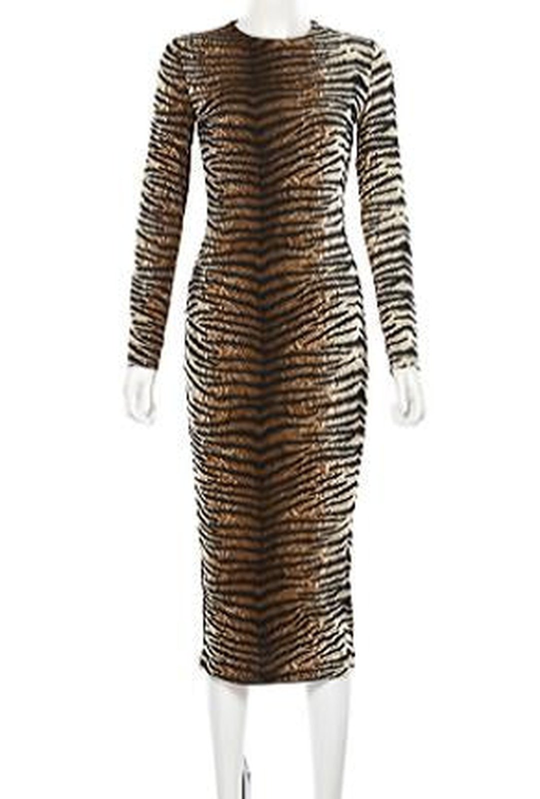 TONI - ANIMAL PRINTED DRESS