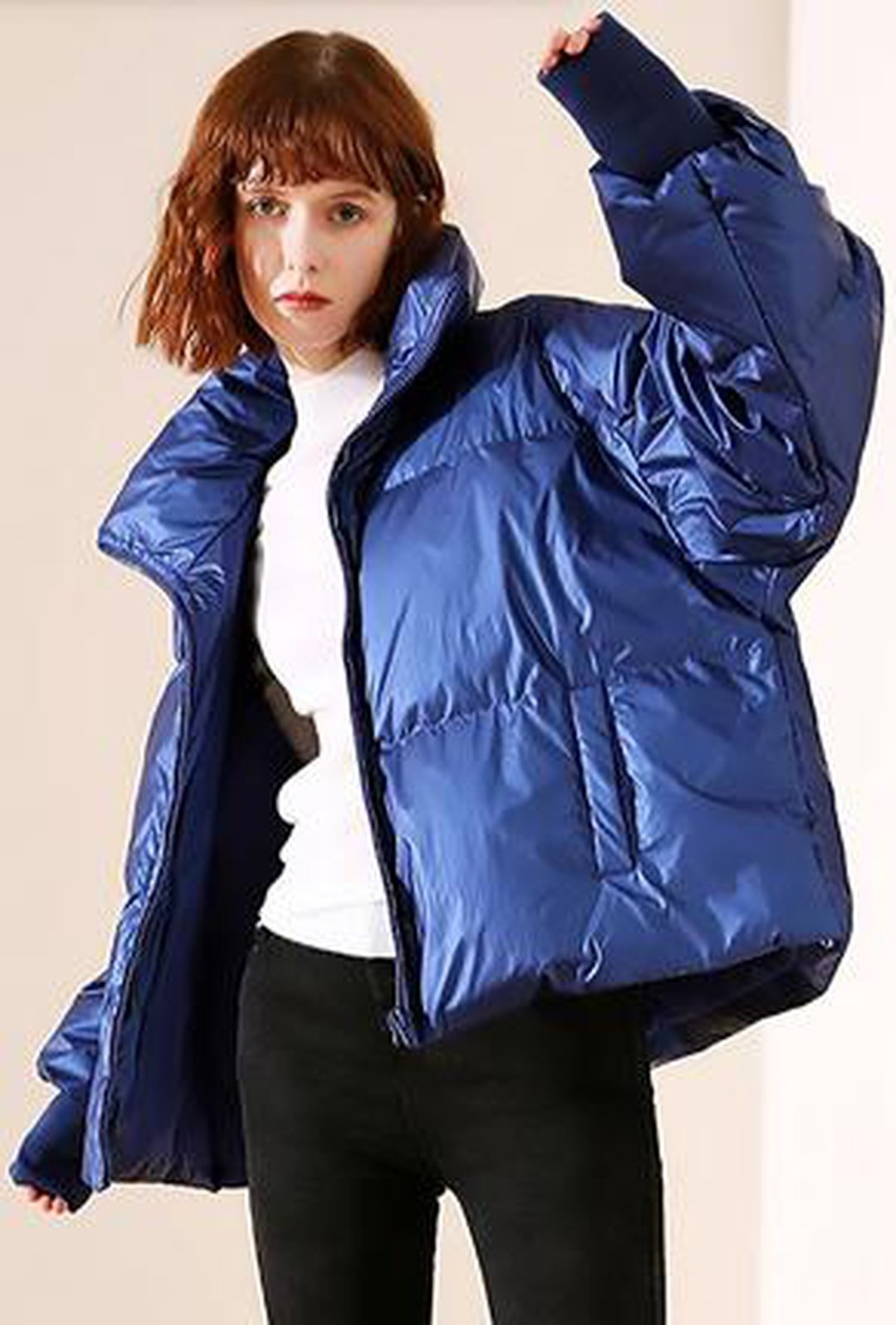 TOYO - METALLIC PUFFY JACKET