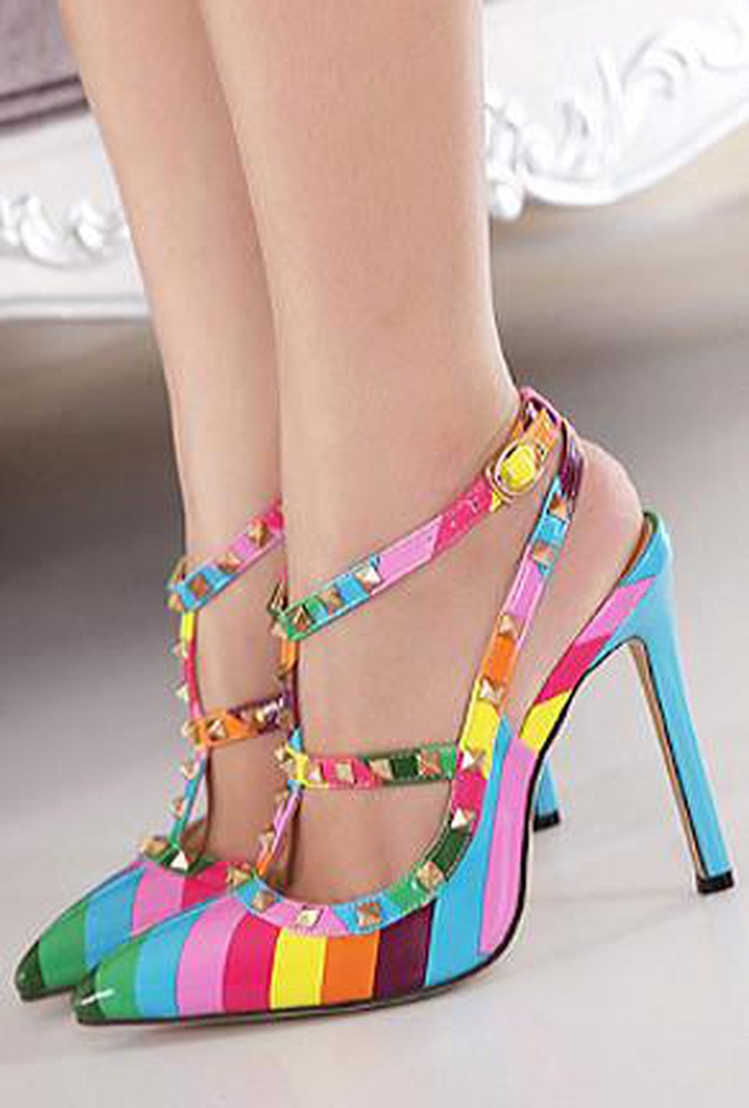 VALI RAY-STUDROCK HEELS