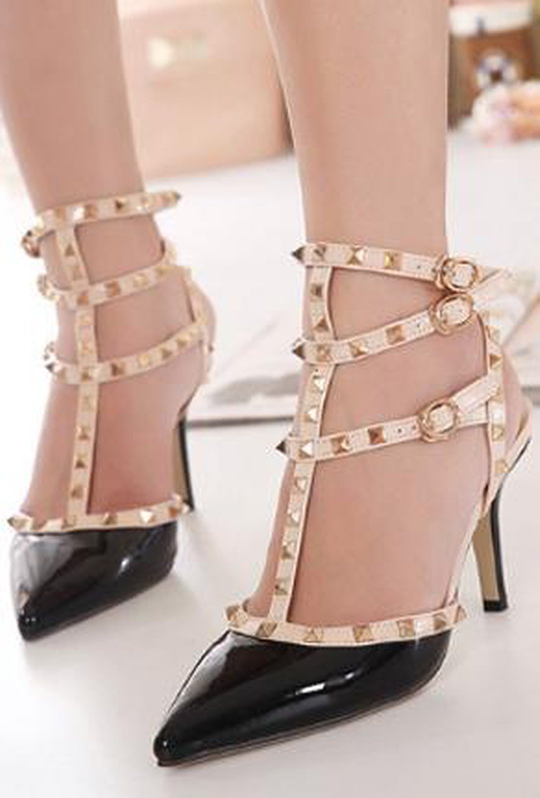 VALLY ROSE-STUDROCK HEELS