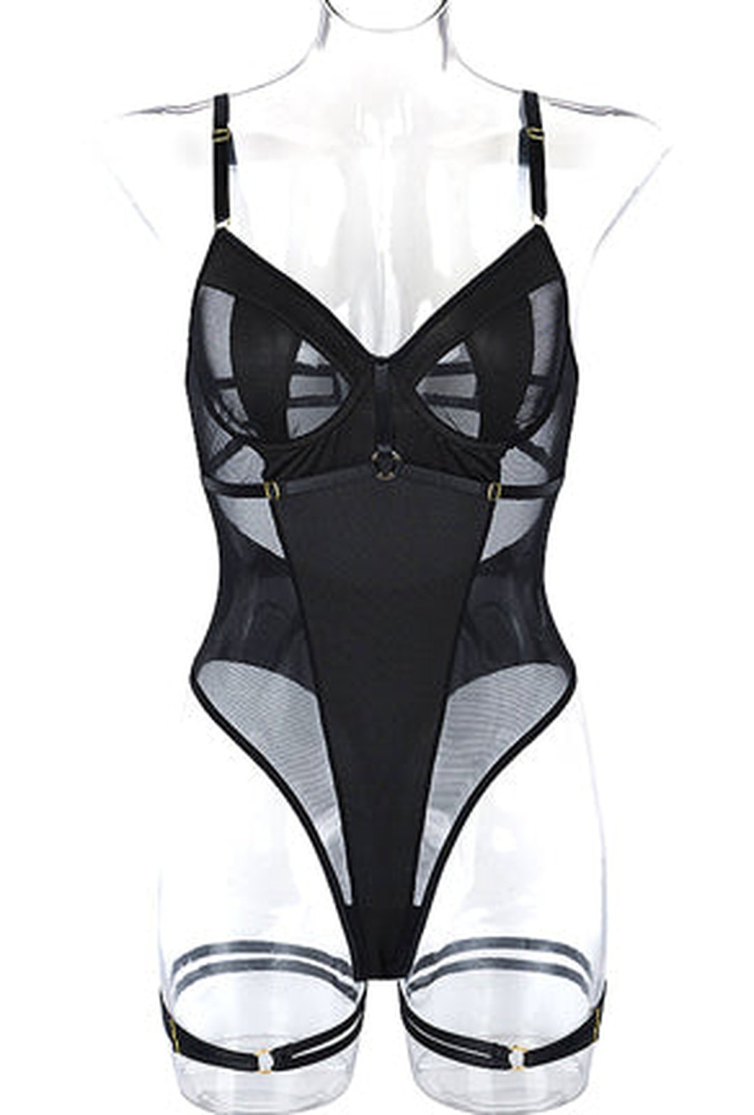 VASILISA - SHEER LINGERIE BODYSUIT