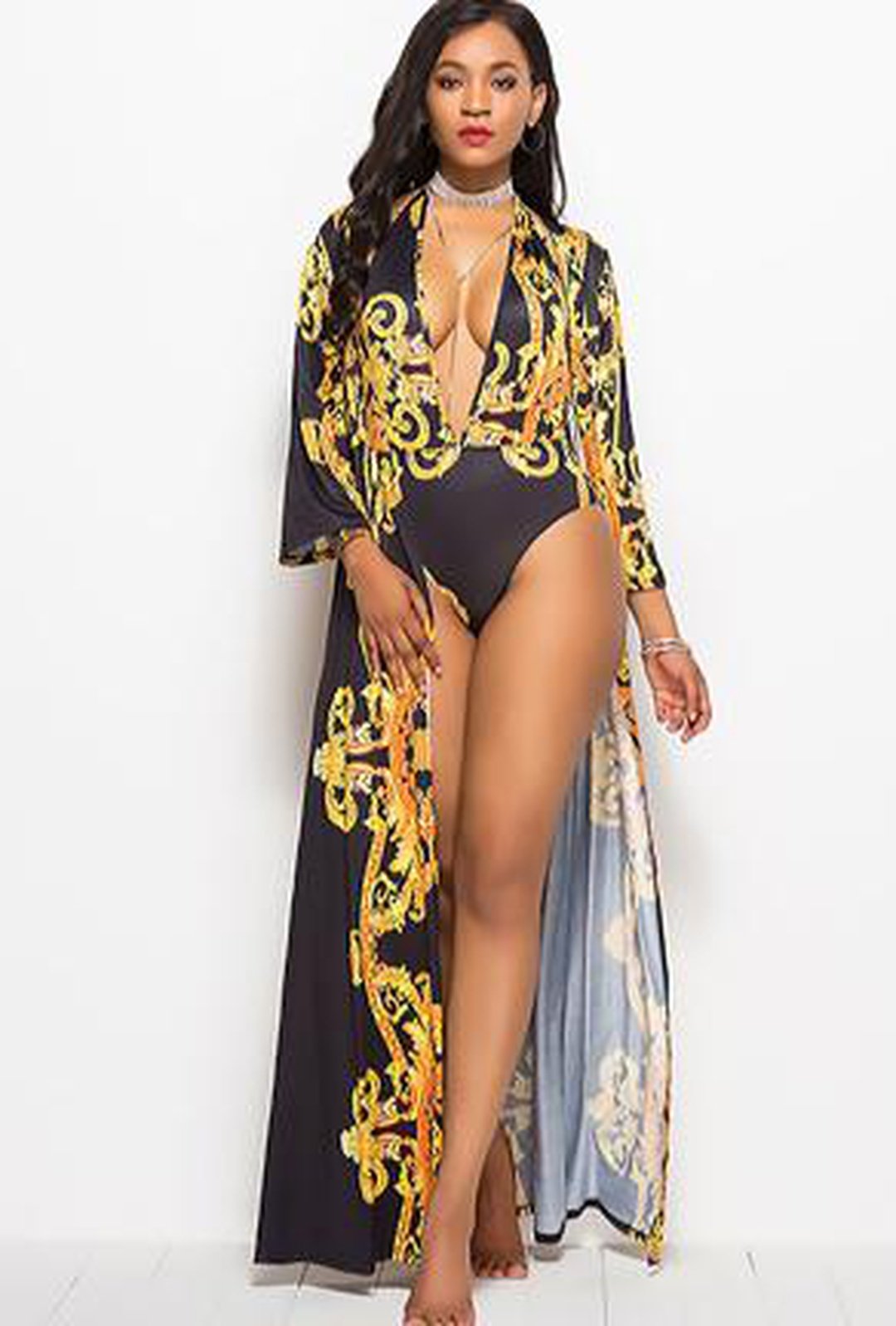 VASSAR - SWIM & ROBE SET