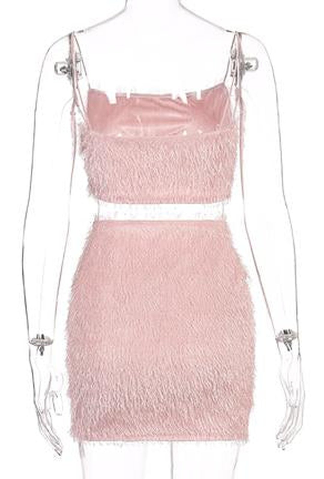 VEGA - FUZZY 2 PIECE DRESS