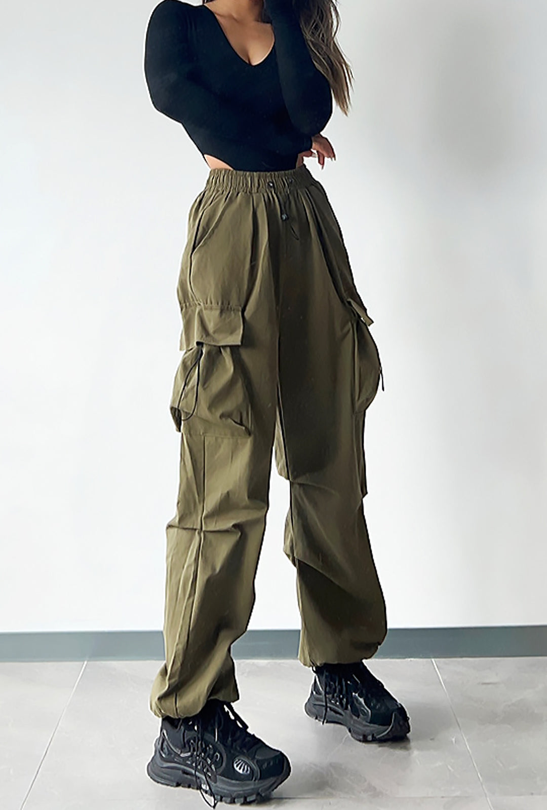 VELI - PARACHUTE CARGO PANTS