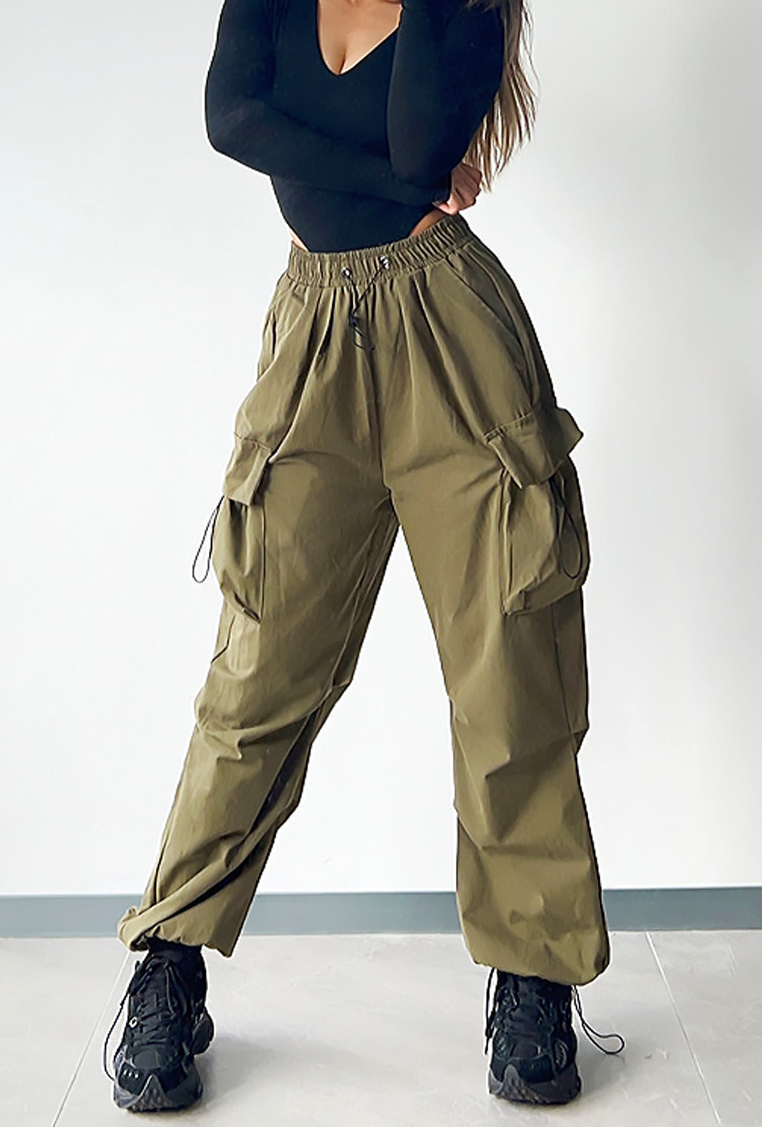 VELI - PARACHUTE CARGO PANTS