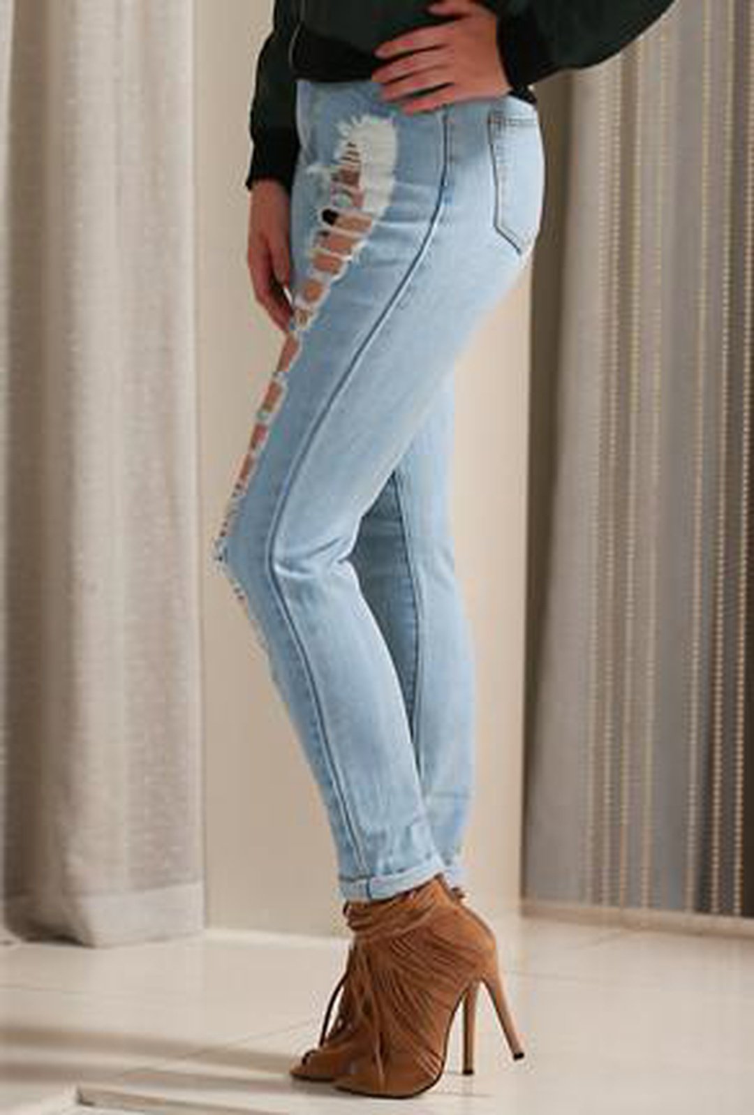 VINTAGE JANET - DESTROY BOY JEANS