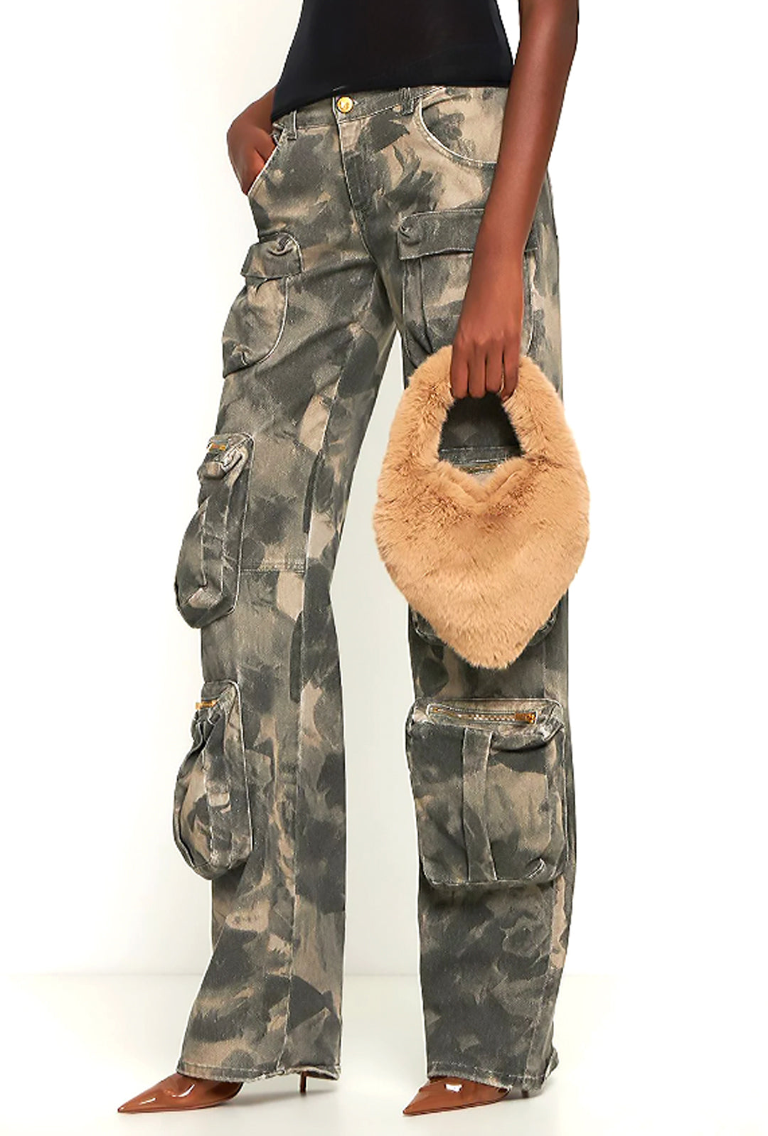 WALKIRIA - TWILL CAMO CARGO PANT