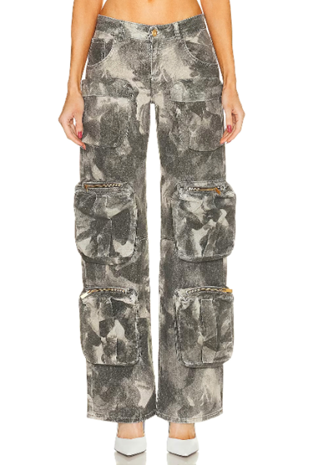 WALKIRIA - TWILL CAMO CARGO PANT