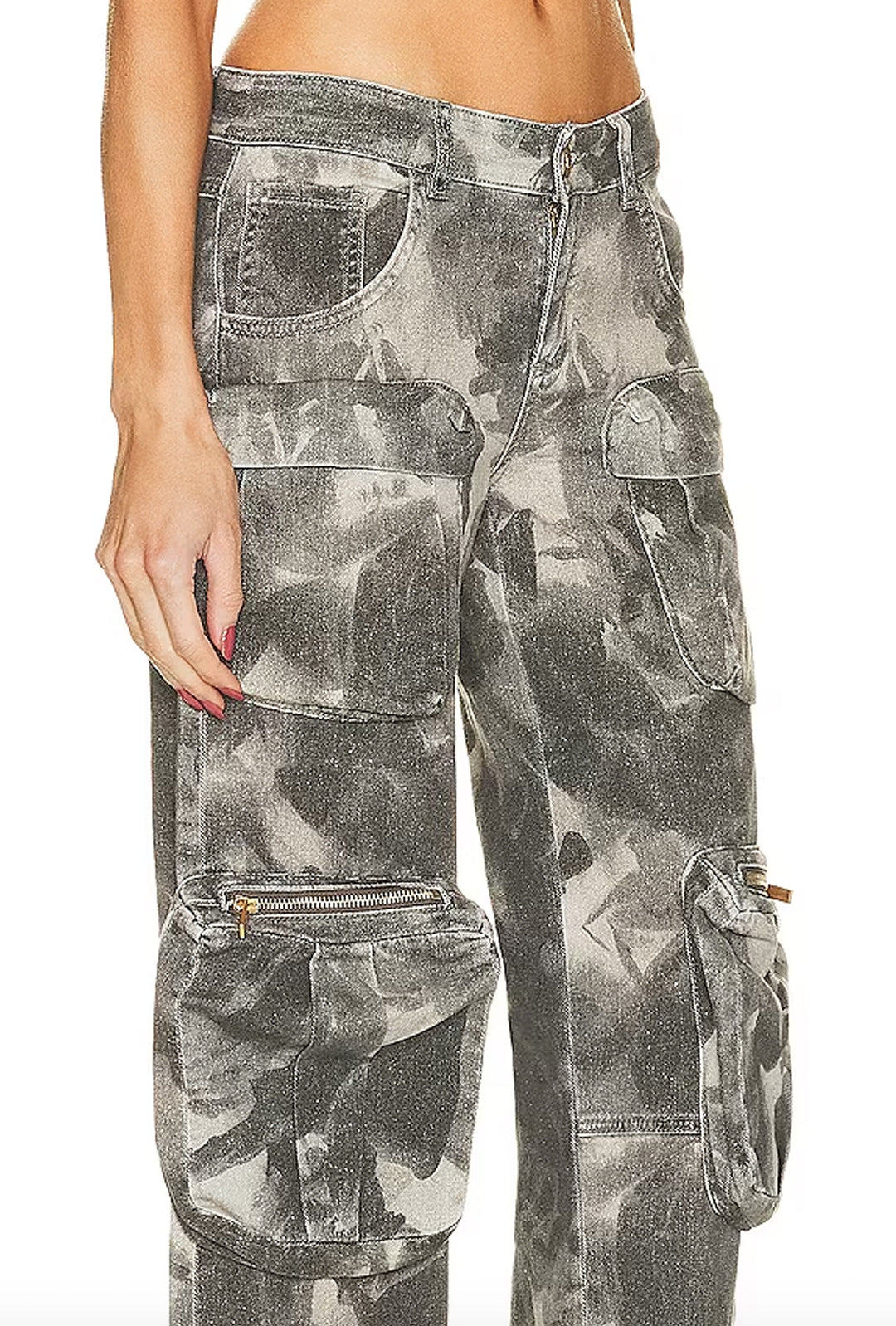 WALKIRIA - TWILL CAMO CARGO PANT