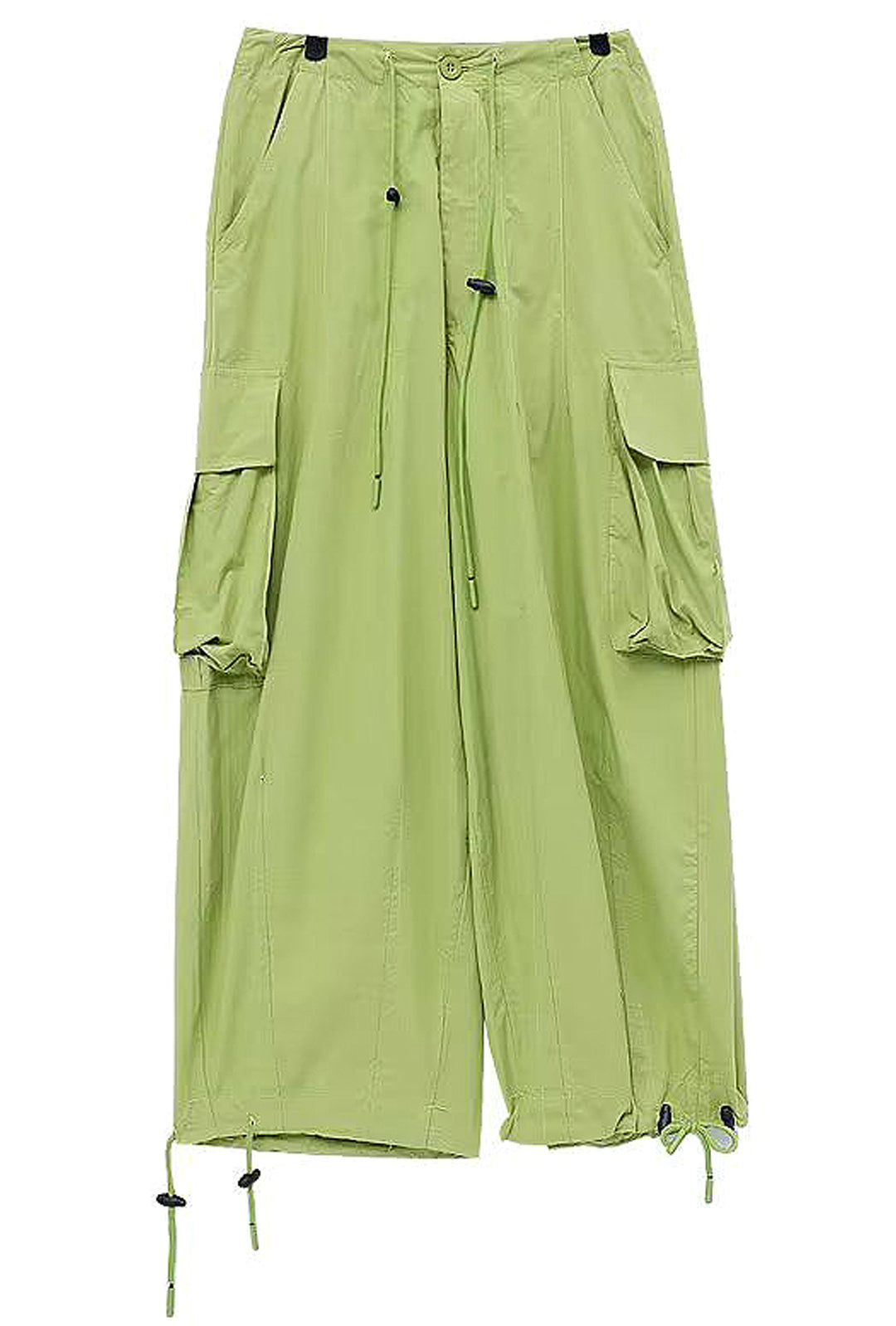 YAZZY - BAGGY CARGO PARACHUTE PANTS